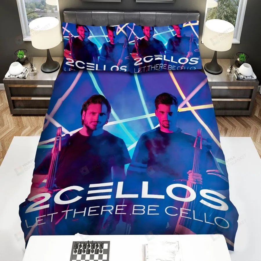 2Cellos Let There Be Cello Bed Sheets Spread Comforter Duvet Cover Bedding Sets