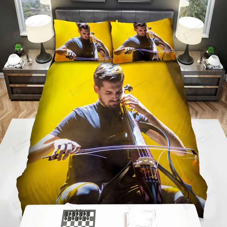 2Cellos On Stage Bed Sheets Spread Comforter Duvet Cover Bedding Sets