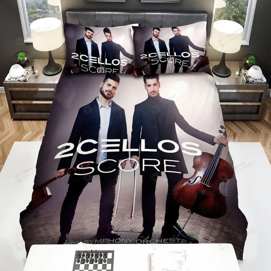 2Cellos Score Bed Sheets Spread Comforter Duvet Cover Bedding Sets