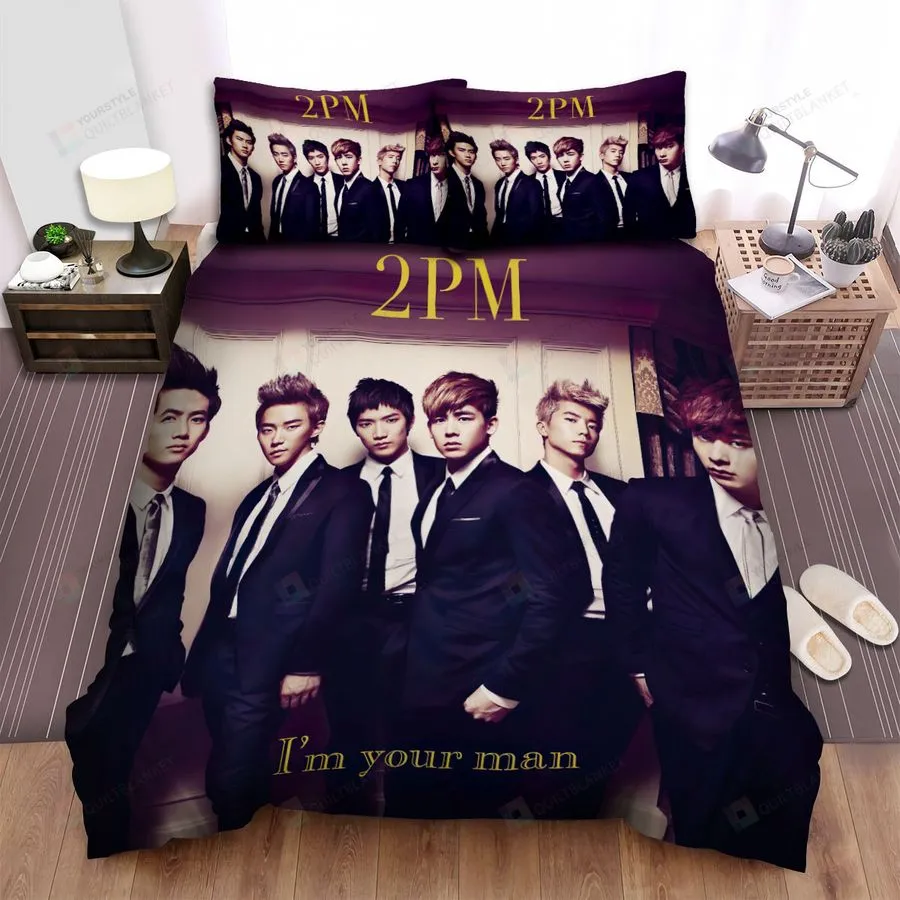 2Pm I'm Your Man Bed Sheets Spread Comforter Duvet Cover Bedding Sets
