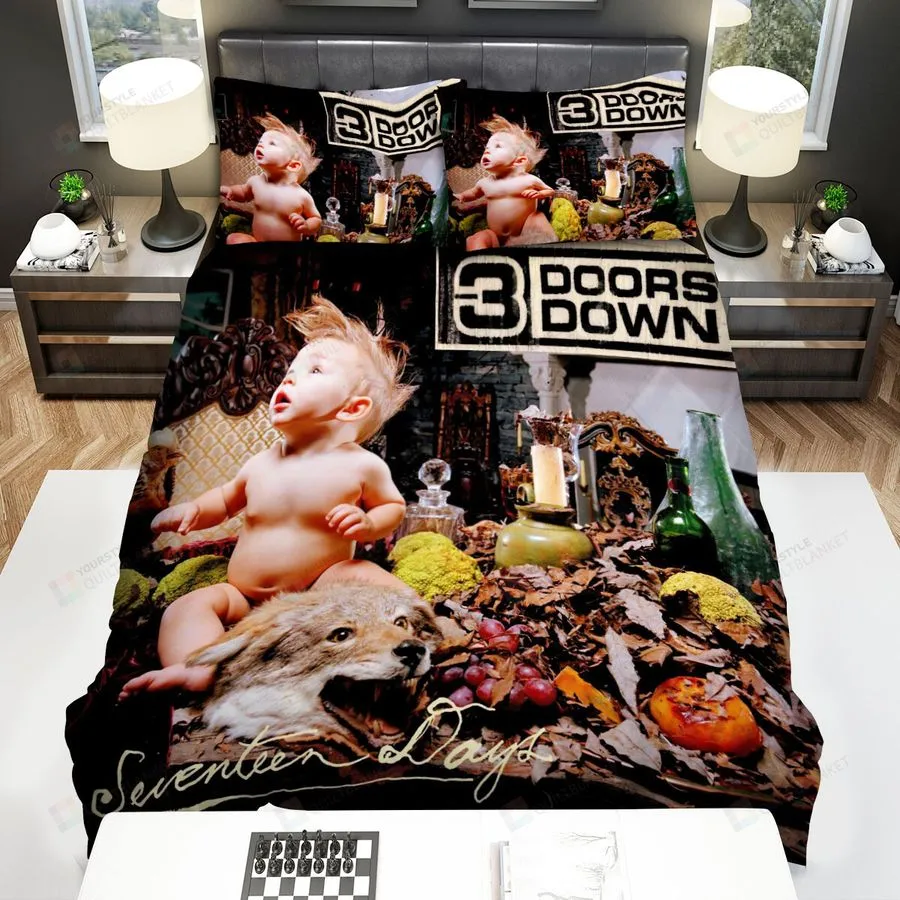 3 Doors Down Album Cover Seventeen Days Bed Sheets Spread Comforter Duvet Cover Bedding Sets