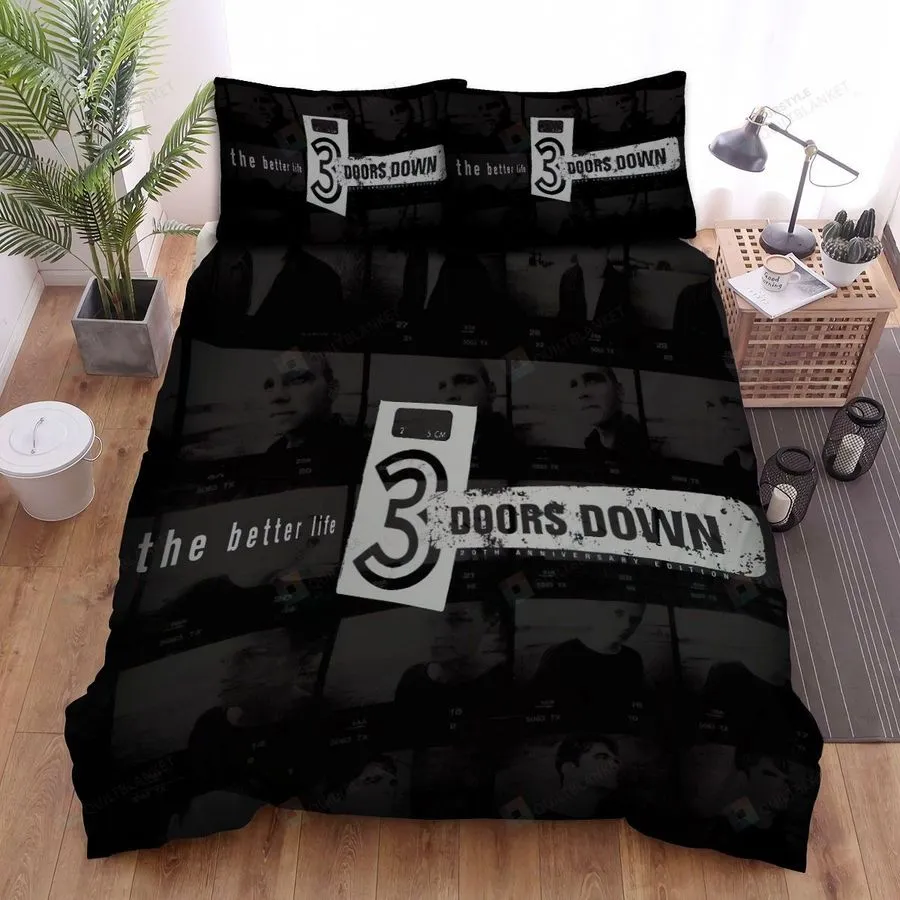 3 Doors Down Album The Better Life Bed Sheets Spread Comforter Duvet Cover Bedding Sets