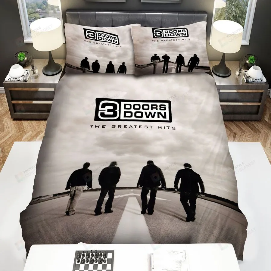 3 Doors Down Album The Greatest Hits Bed Sheets Spread Comforter Duvet Cover Bedding Sets