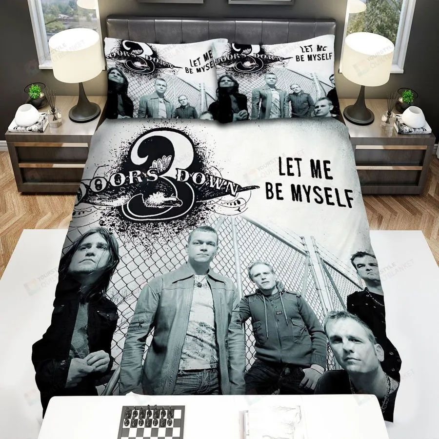 3 Doors Down Let Me Be Myself Bed Sheets Spread Comforter Duvet Cover Bedding Sets