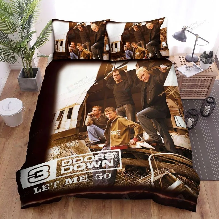 3 Doors Down Let Me Go Bed Sheets Spread Comforter Duvet Cover Bedding Sets