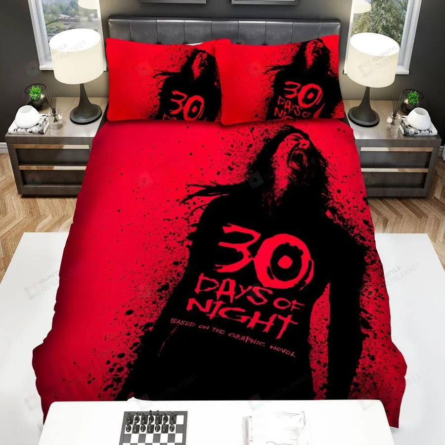 30 Days Of Night Dead Bed Sheets Spread Comforter Duvet Cover Bedding Sets
