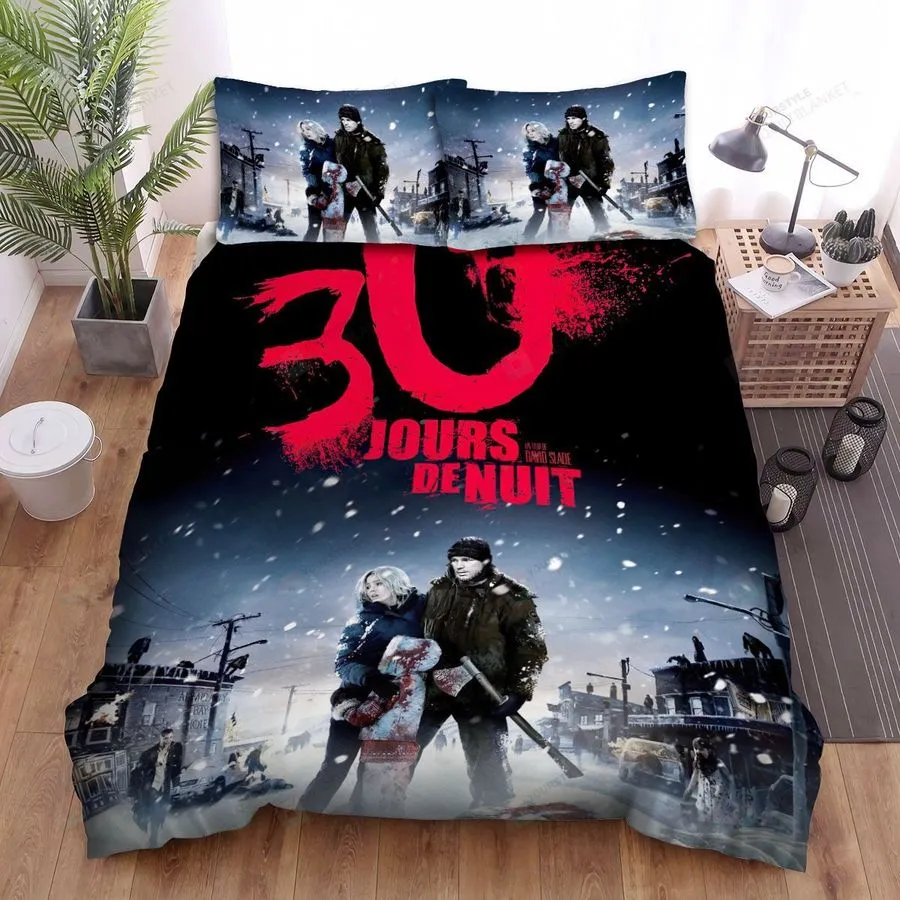 30 Days Of Night Family Bed Sheets Spread Comforter Duvet Cover Bedding Sets