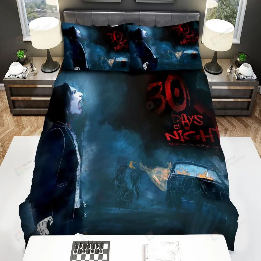 30 Days Of Night Monster 2 Bed Sheets Spread Comforter Duvet Cover Bedding Sets