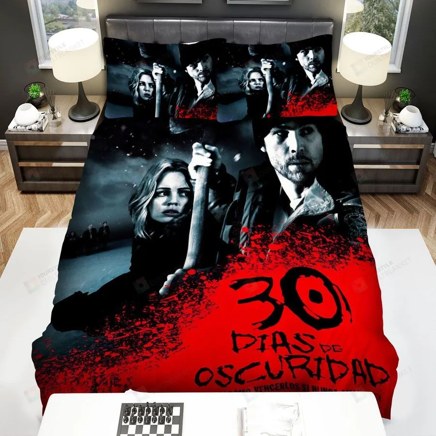 30 Days Of Night Poster 1 Bed Sheets Spread Comforter Duvet Cover Bedding Sets