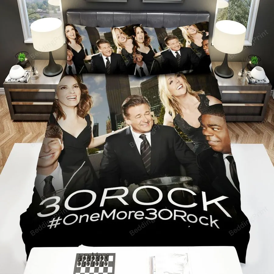 30 Rock (20062013) Movie Poster Ver 3 Bed Sheets Spread Comforter Duvet Cover Bedding Sets