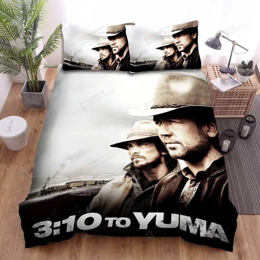 310 To Yuma Movie Poster I Bed Sheets Spread Comforter Duvet Cover Bedding Sets