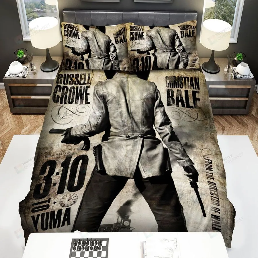310 To Yuma Movie Poster Iii Photo Bed Sheets Spread Comforter Duvet Cover Bedding Sets