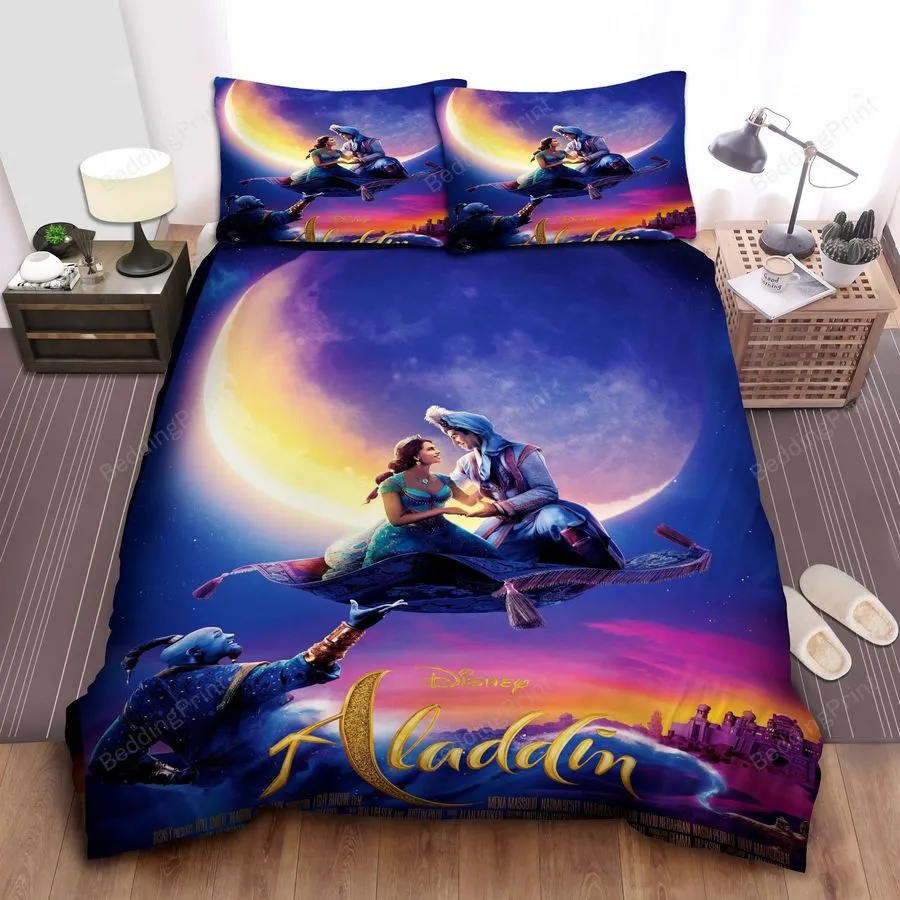 3D Aladdin Bedding Set Duvet Cover