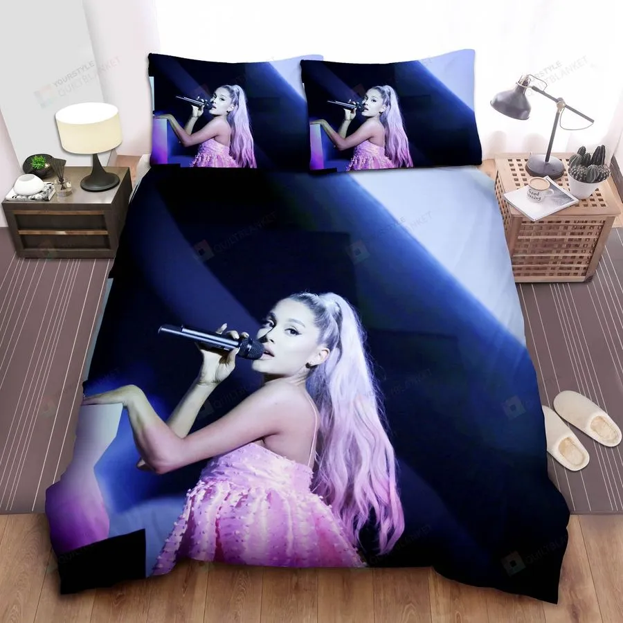 3D Ariana Grande Live Bedding Set (Duvet Cover &Amp Pillow Cases)