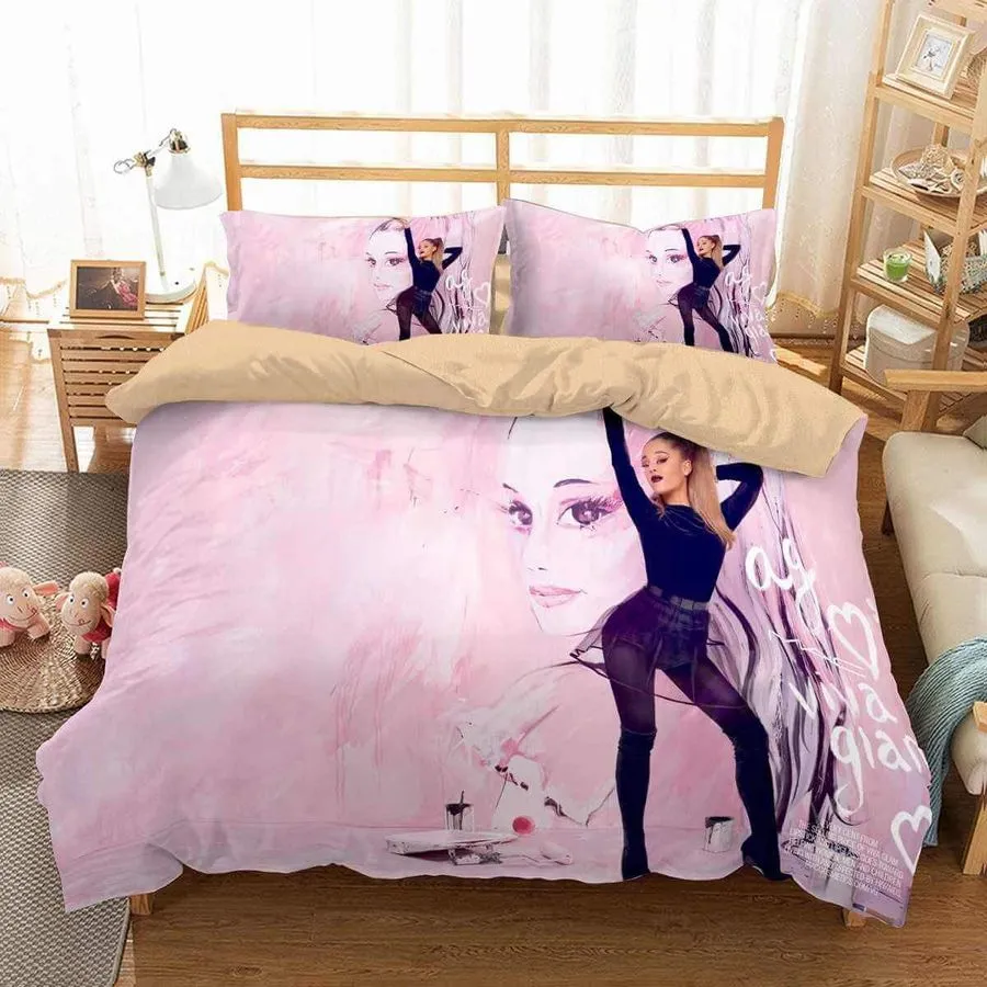 3D Ariana Grande Portrait As Viva Giam Bedding Set Duvet Cover  Pillow Cases