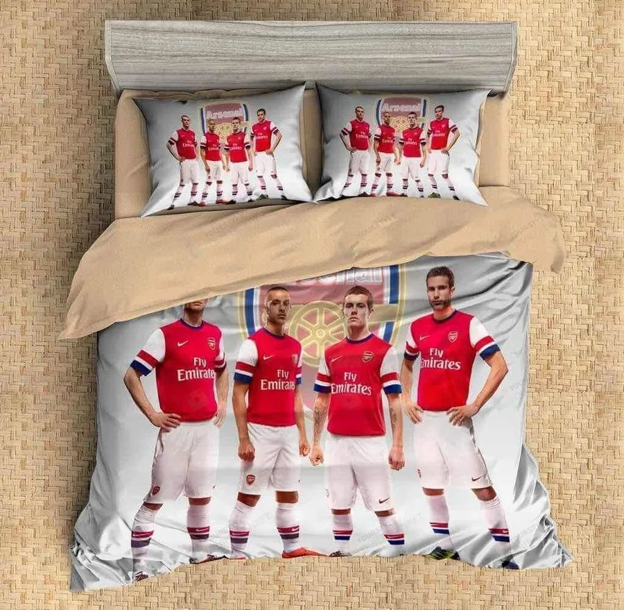 3D Arsenal Duvet Cover Bedding Set