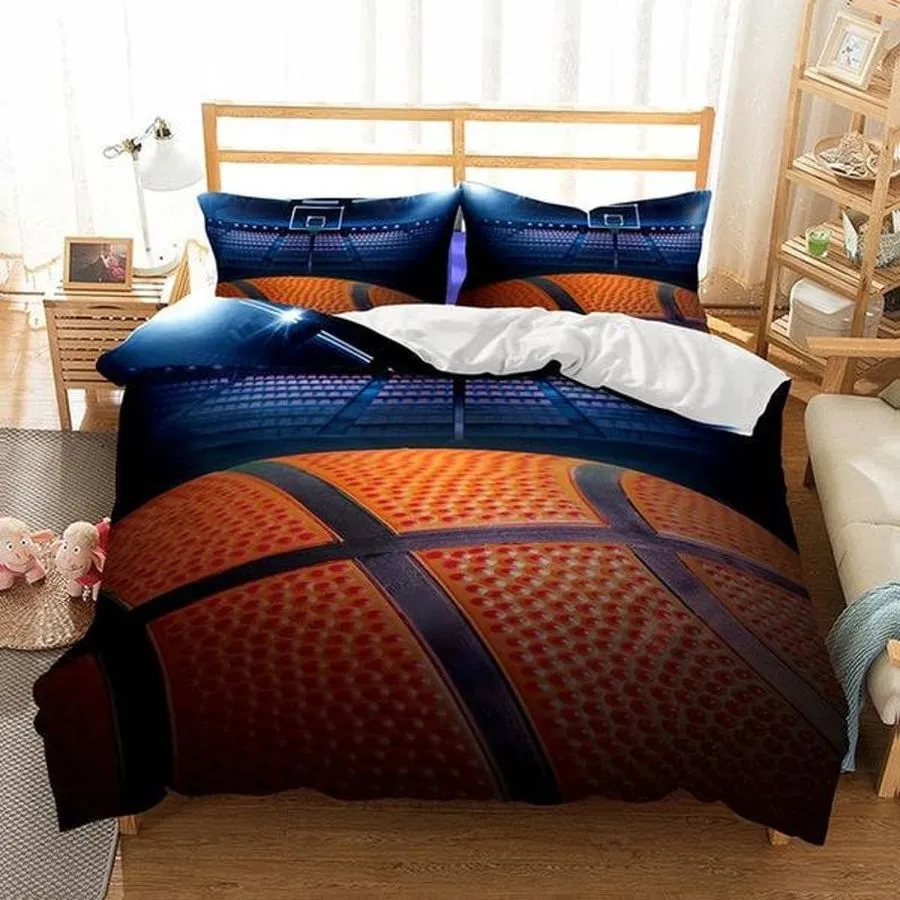 3D Basketball Printed Bedding Sets Design Duvet Cover Sets King