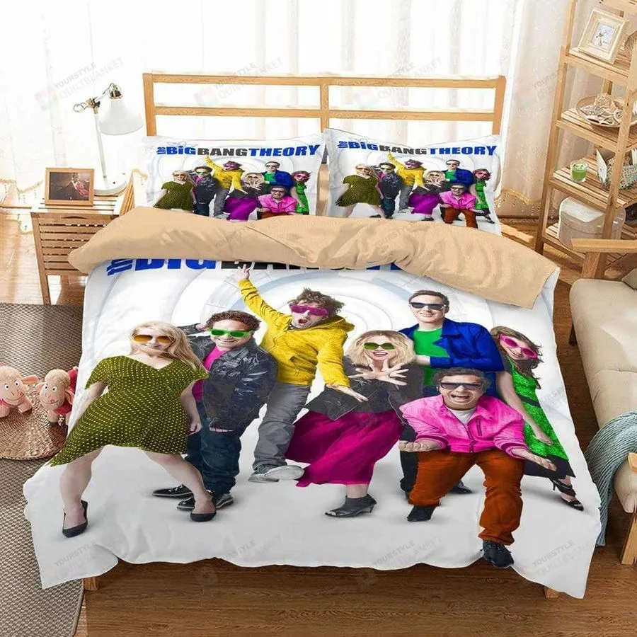 3D Big Bang Theory Duvet Cover Bedding Set