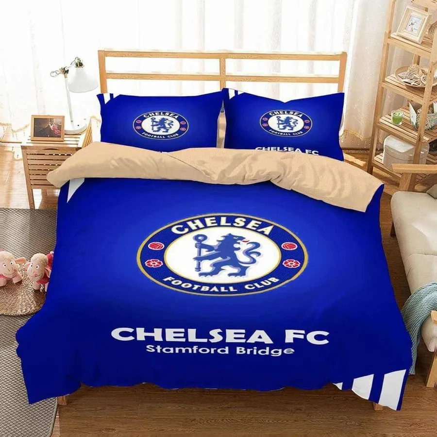 3D Chelsea Fc Duvet Cover Bedding Set