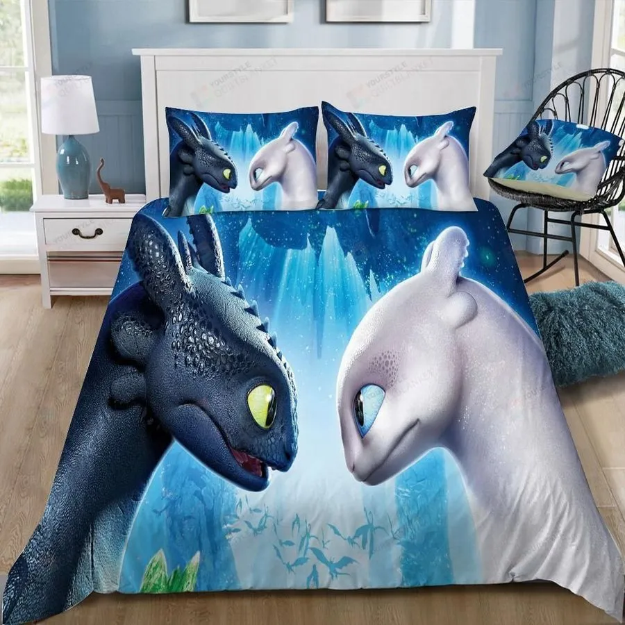 3D Customize How To Train Your Dragon 3 Bedding Set Duvet Cover 3
