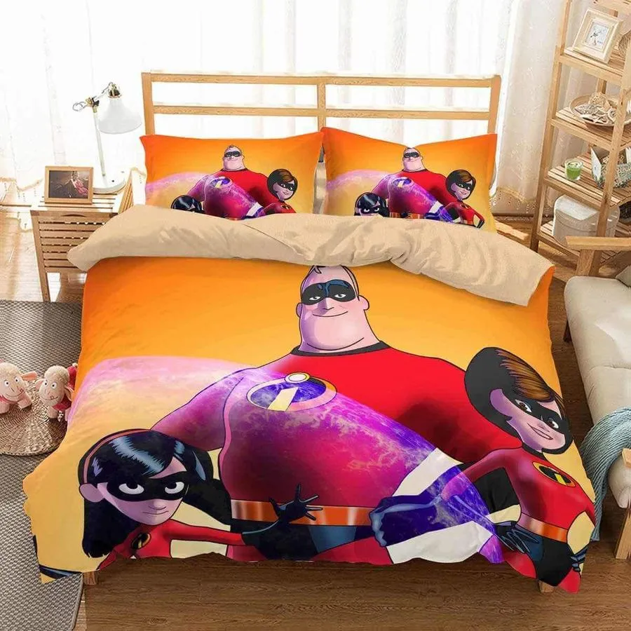 3D Customize Incredibles Bedding Set Duvet Cover Set Bedroom Set Bedlinen