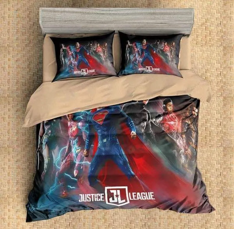 3D Customize Justice League Bedding Set Duvet Cover 5