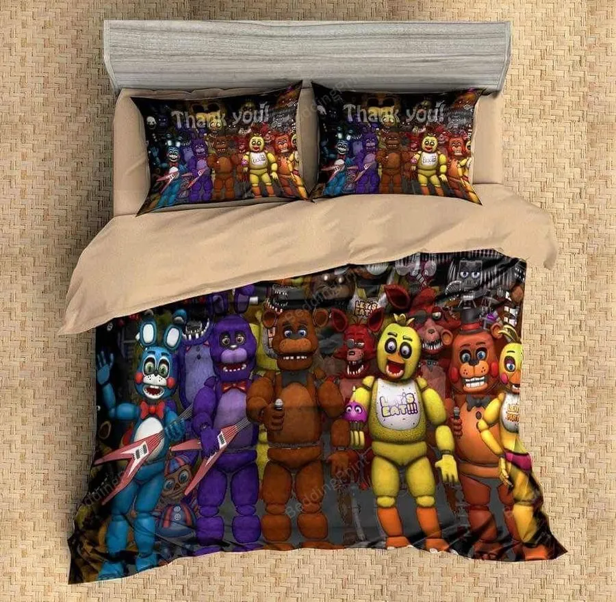 3D Five Nights At FreddyS Duvet Cover Bedding Set
