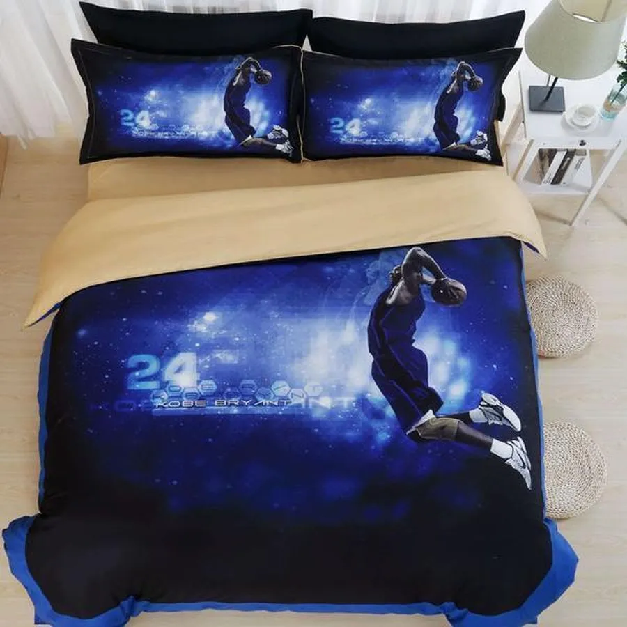 3D High Quality Kobe Bryant 3D Customized Bedding Sets Quilt