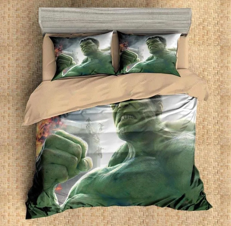 3D Hulk Duvet Cover Bedding Set 3