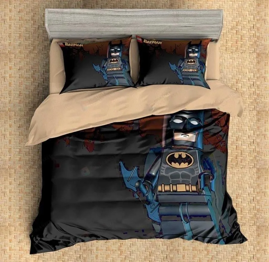 3D Lego Batman Duvet Cover Bedding Set
