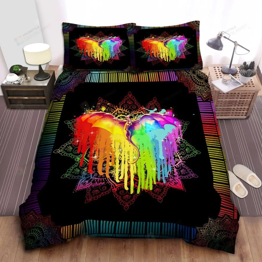 3D Lgbt Dragon Painting Art Cotton Bed Sheets Spread Comforter Duvet Cover Bedding Sets