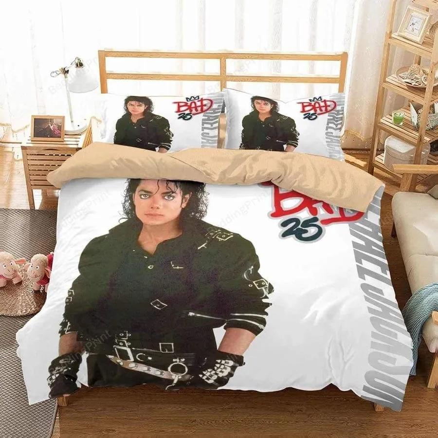 3D Michael Jackson Duvet Cover Bedding Set 3