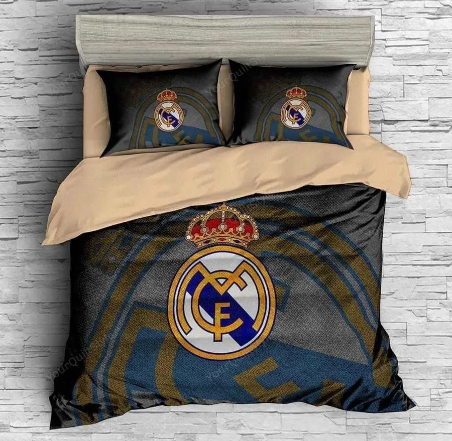 3D Real Madrid Cf Duvet Cover Bedding Set