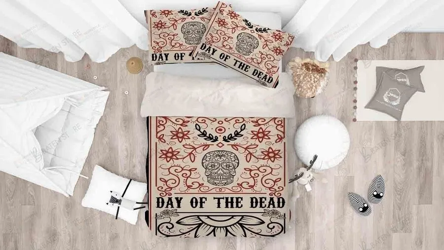 3D Skull Pattern Day Of The Dead Bed Sheets Duvet Cover Bedding Set Great Gifts For Birthday Christmas Thanksgiving