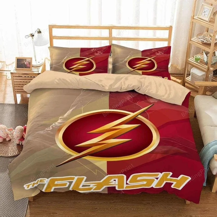 3D The Flash Duvet Cover Bedding Set 4