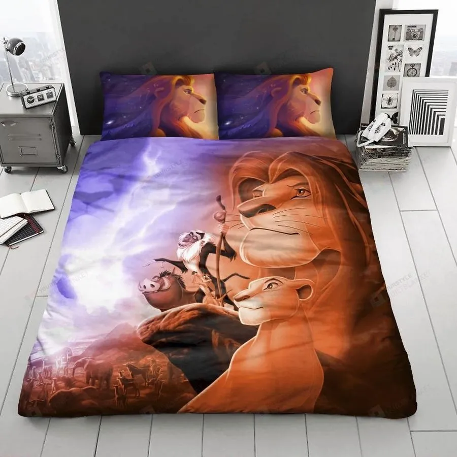 3D The Lion King Poster Bedding Set (Duvet Cover &Amp Pillow Cases)