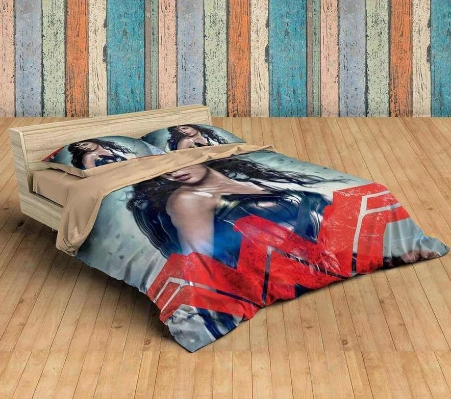 3D Wonder Woman Duvet Cover Bedding Set 11