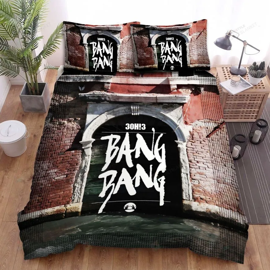 3Oh!3 Bang Bang Bed Sheets Spread Comforter Duvet Cover Bedding Sets