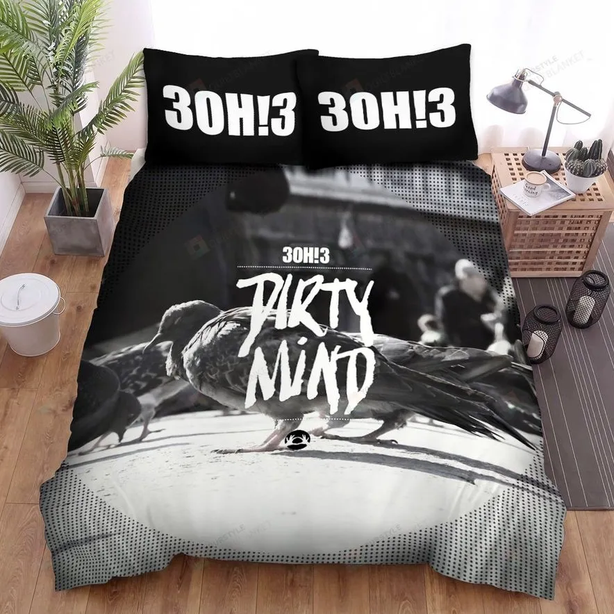 3Oh!3 Dirty Mind Bed Sheets Spread Comforter Duvet Cover Bedding Sets