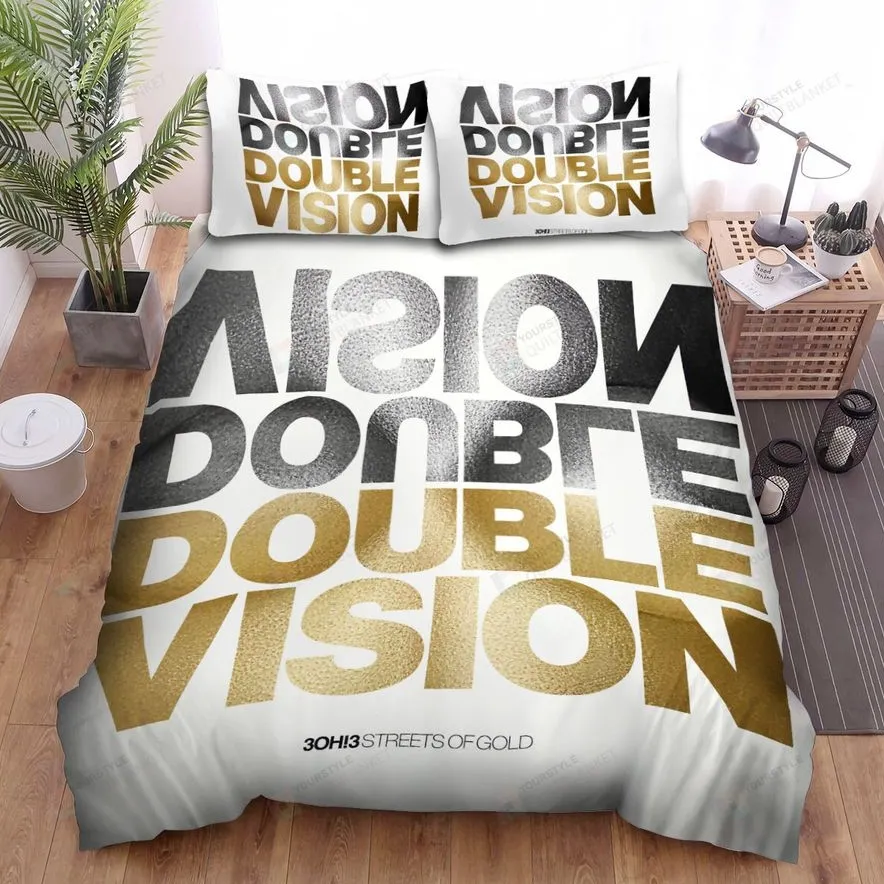 3Oh!3 Double Vision Bed Sheets Spread Comforter Duvet Cover Bedding Sets