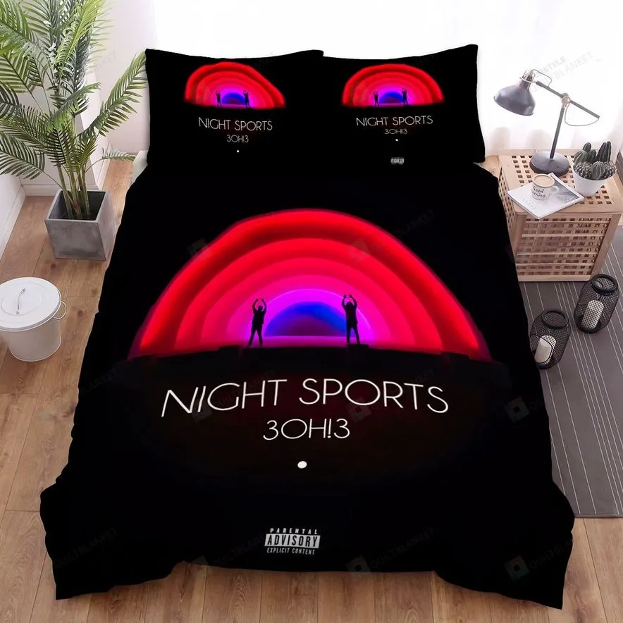 3Oh!3 Night Sports Bed Sheets Spread Comforter Duvet Cover Bedding Sets
