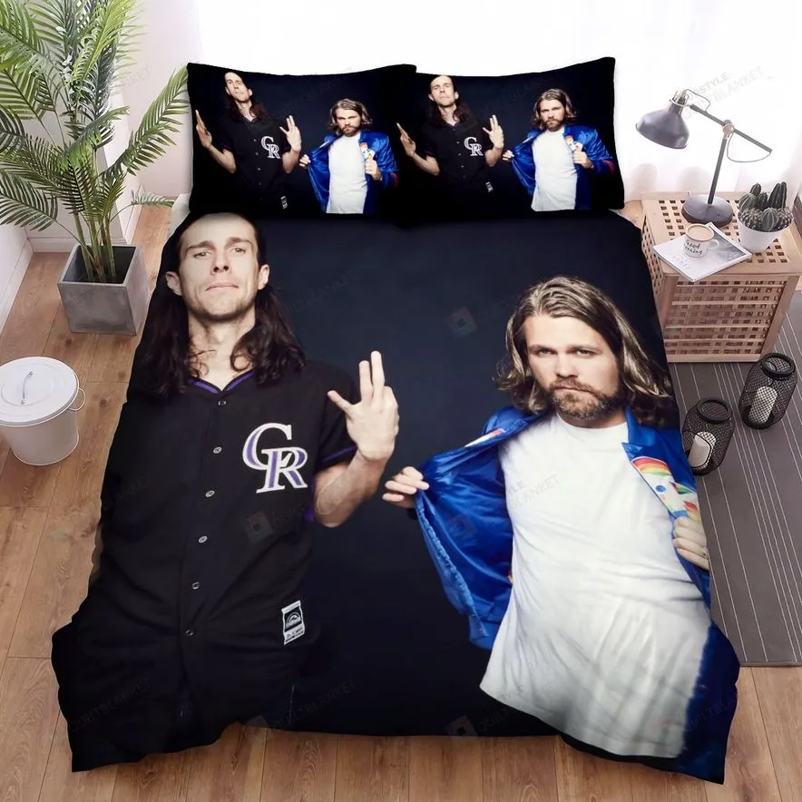 3Oh!3 Photo Bed Sheets Spread Comforter Duvet Cover Bedding Sets