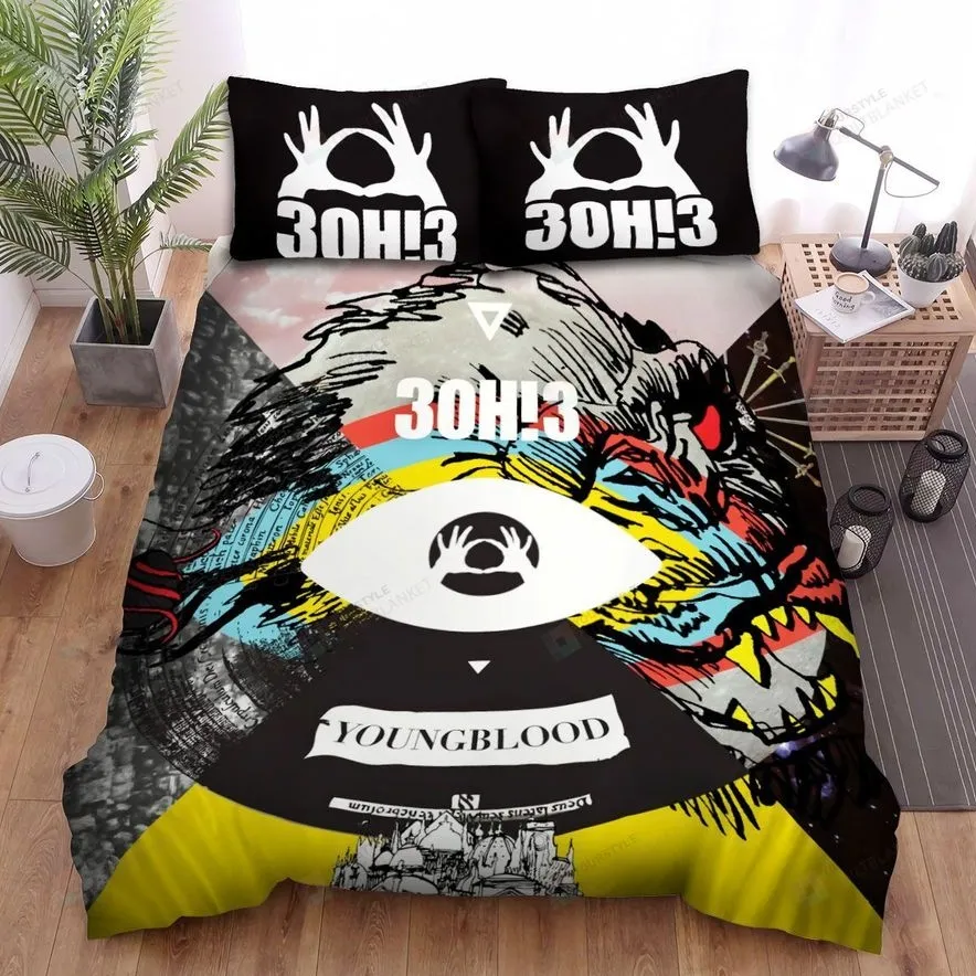 3Oh!3 Youngblood Bed Sheets Spread Comforter Duvet Cover Bedding Sets
