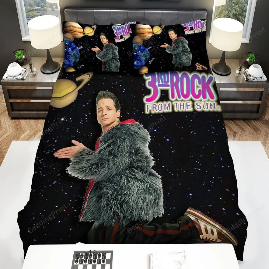 3Rd Rock From The Sun Harry Solomon Poster Bed Sheets Spread Comforter Duvet Cover Bedding Sets