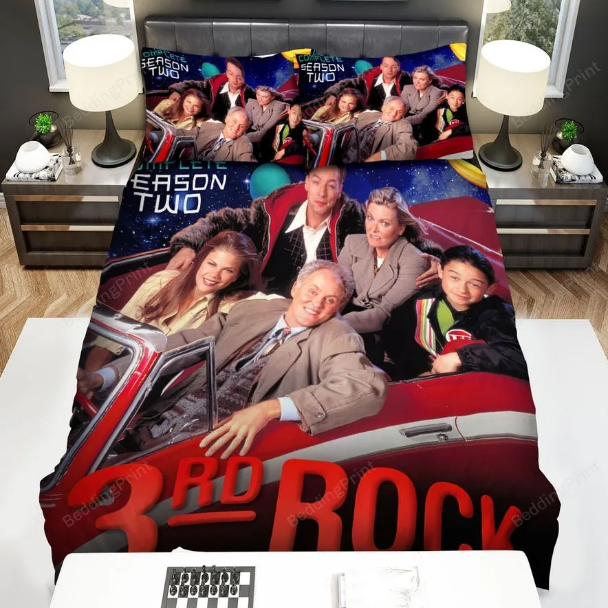 3Rd Rock From The Sun Movie Poster 4 Bed Sheets Spread Comforter Duvet Cover Bedding Sets