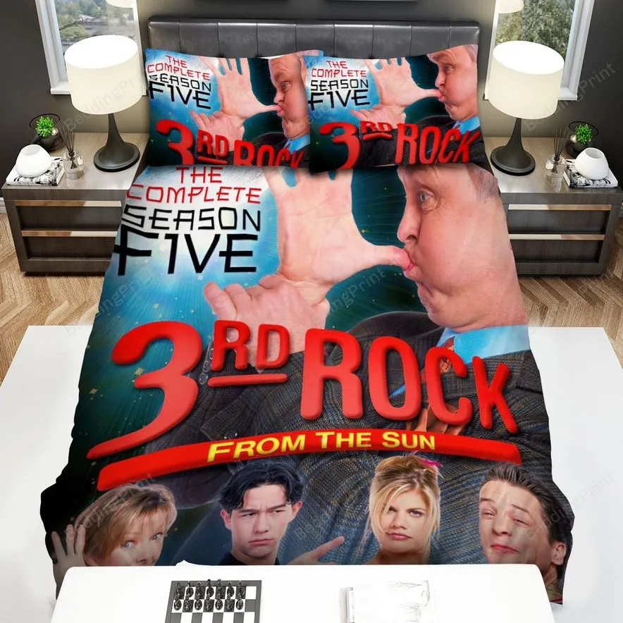 3Rd Rock From The Sun Movie Poster 6 Bed Sheets Spread Comforter Duvet Cover Bedding Sets