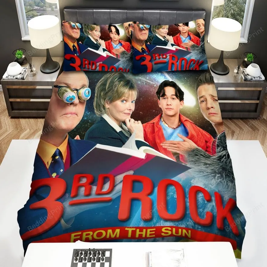 3Rd Rock From The Sun Movie Poster 7 Bed Sheets Spread Comforter Duvet Cover Bedding Sets