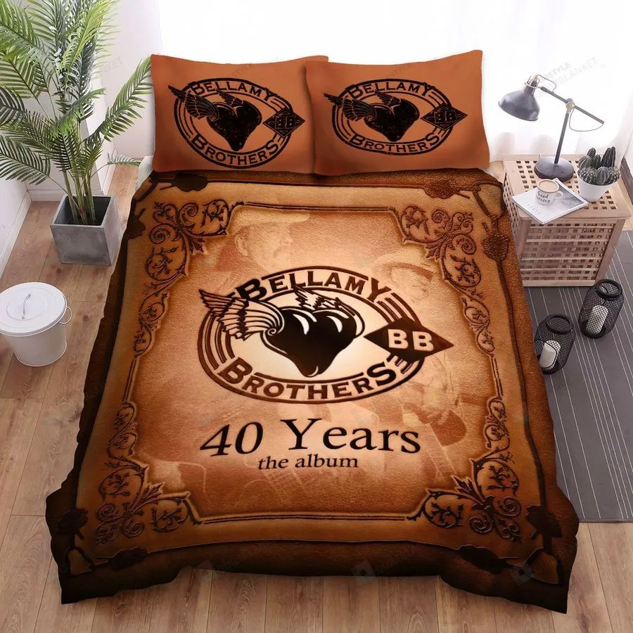 40 Years Album The Bellamy Brothers Bed Sheets Spread Comforter Duvet Cover Bedding Sets