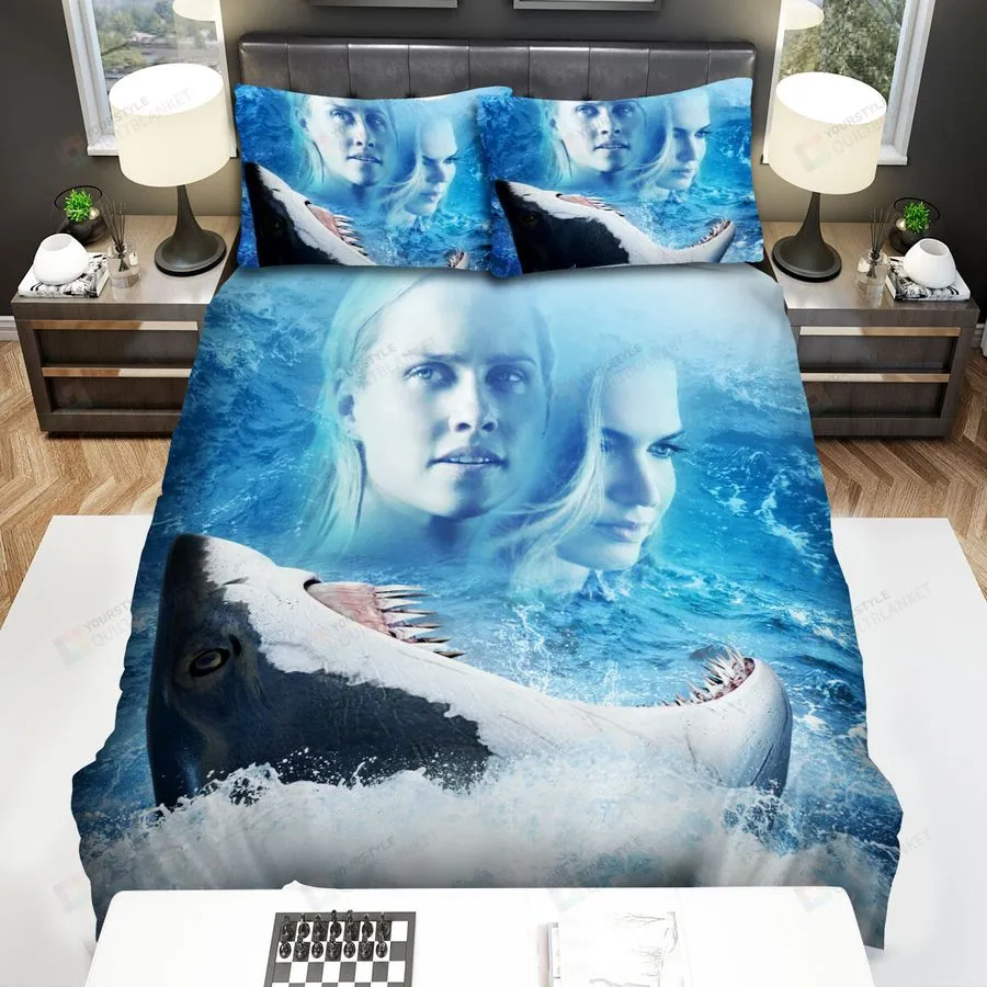 47 Meters Down Movie Poster Bed Sheets Spread Comforter Duvet Cover Bedding Sets Ver 1