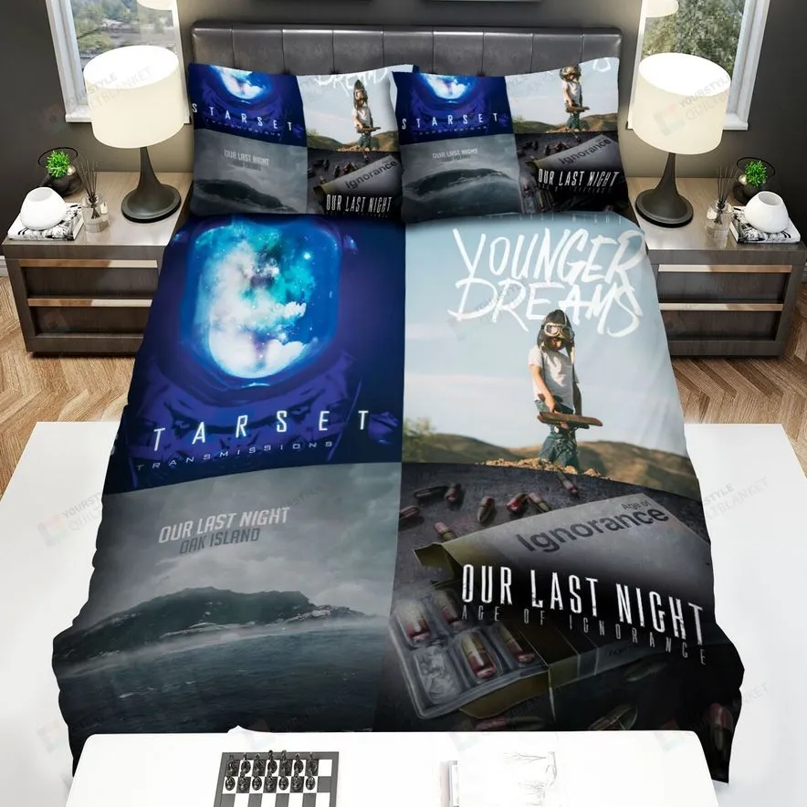 4In1 Album Cover Photo Our Last Night Bed Sheets Spread Comforter Duvet Cover Bedding Sets